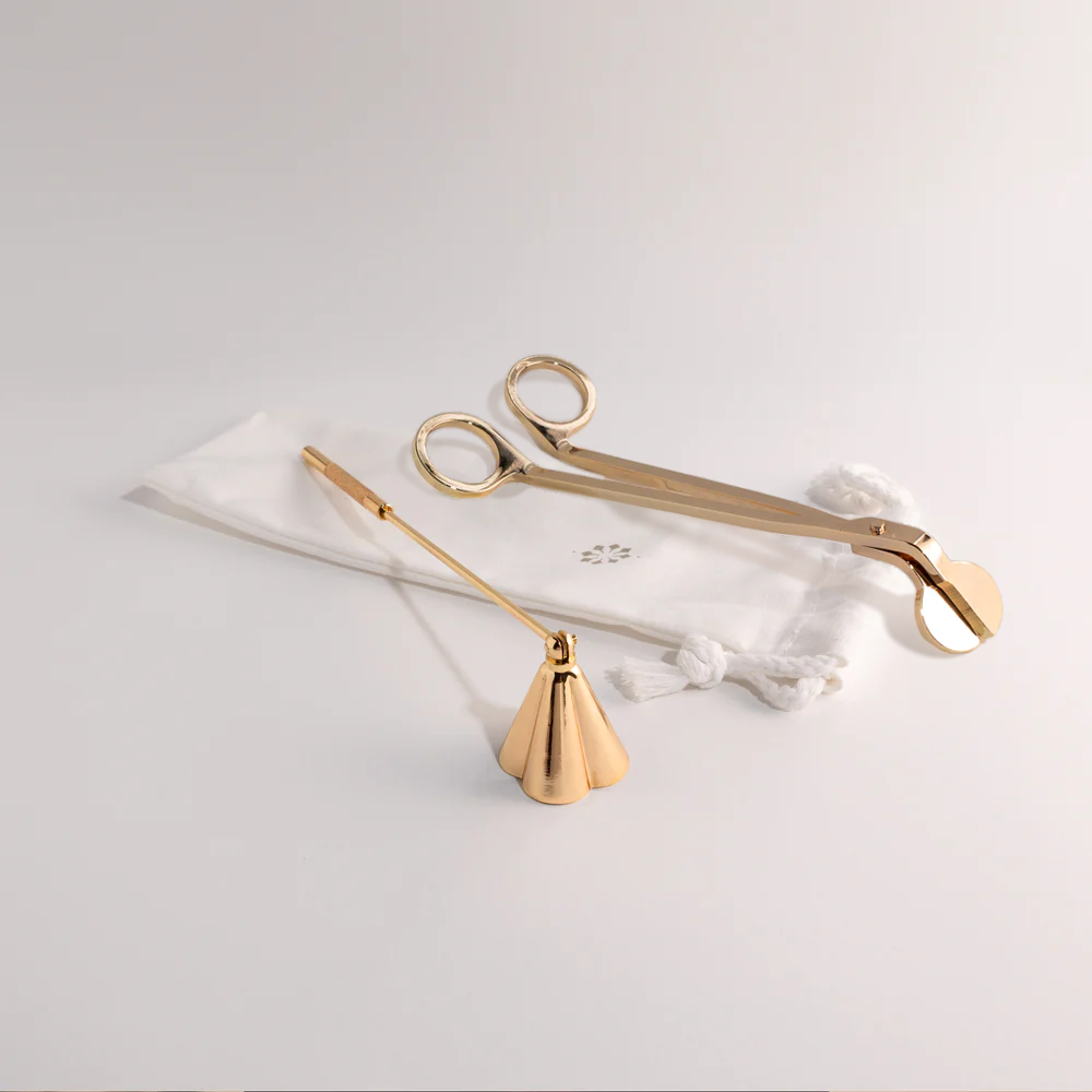 MUXSAM 4pcs candle snuffer,candle wick trimmer,candle tray & candle core hook candle accessory set - candle care kit -candle stainless tool pack rose gold MUXSAM 4pcs candle snuffer,candle wick trimmer,candle tray & candle core hook candle accessory set - candle care kit -candle stainless tool pack rose gold