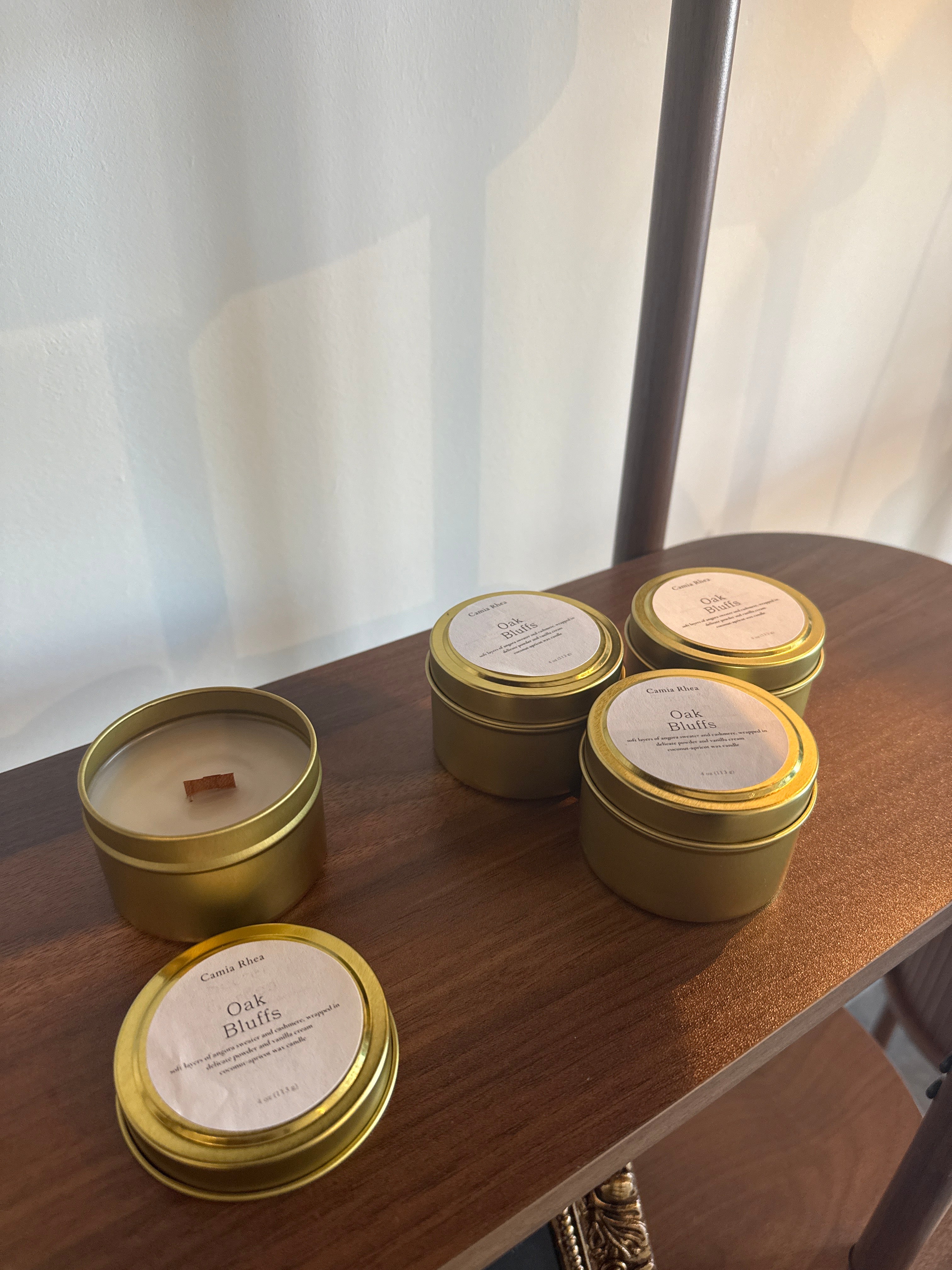 Oak bluffs travel candle