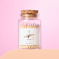 Lux Mini Match Corked Vial with Baby Pink Matchsticks