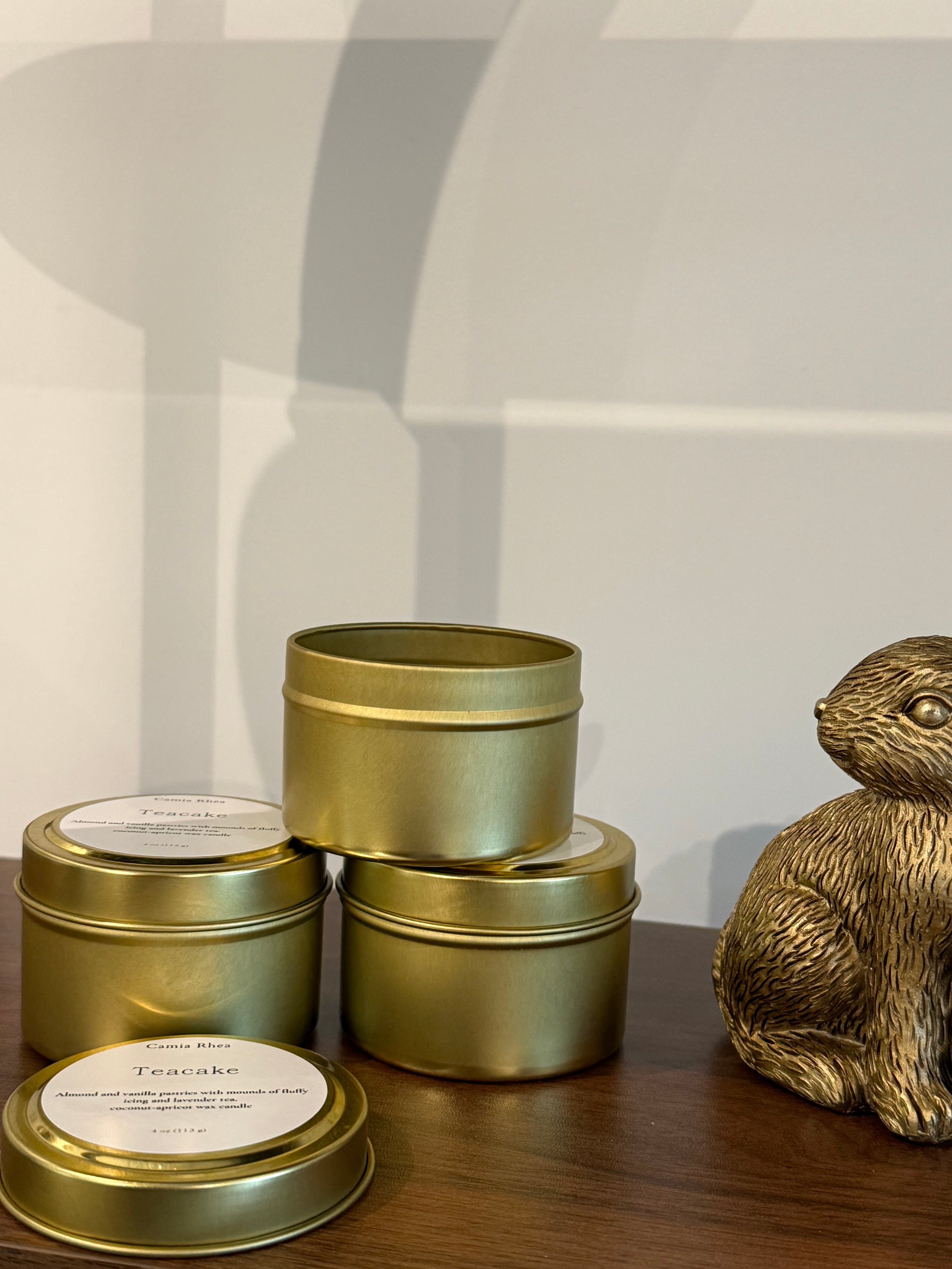 Tea Cake Travel Candle