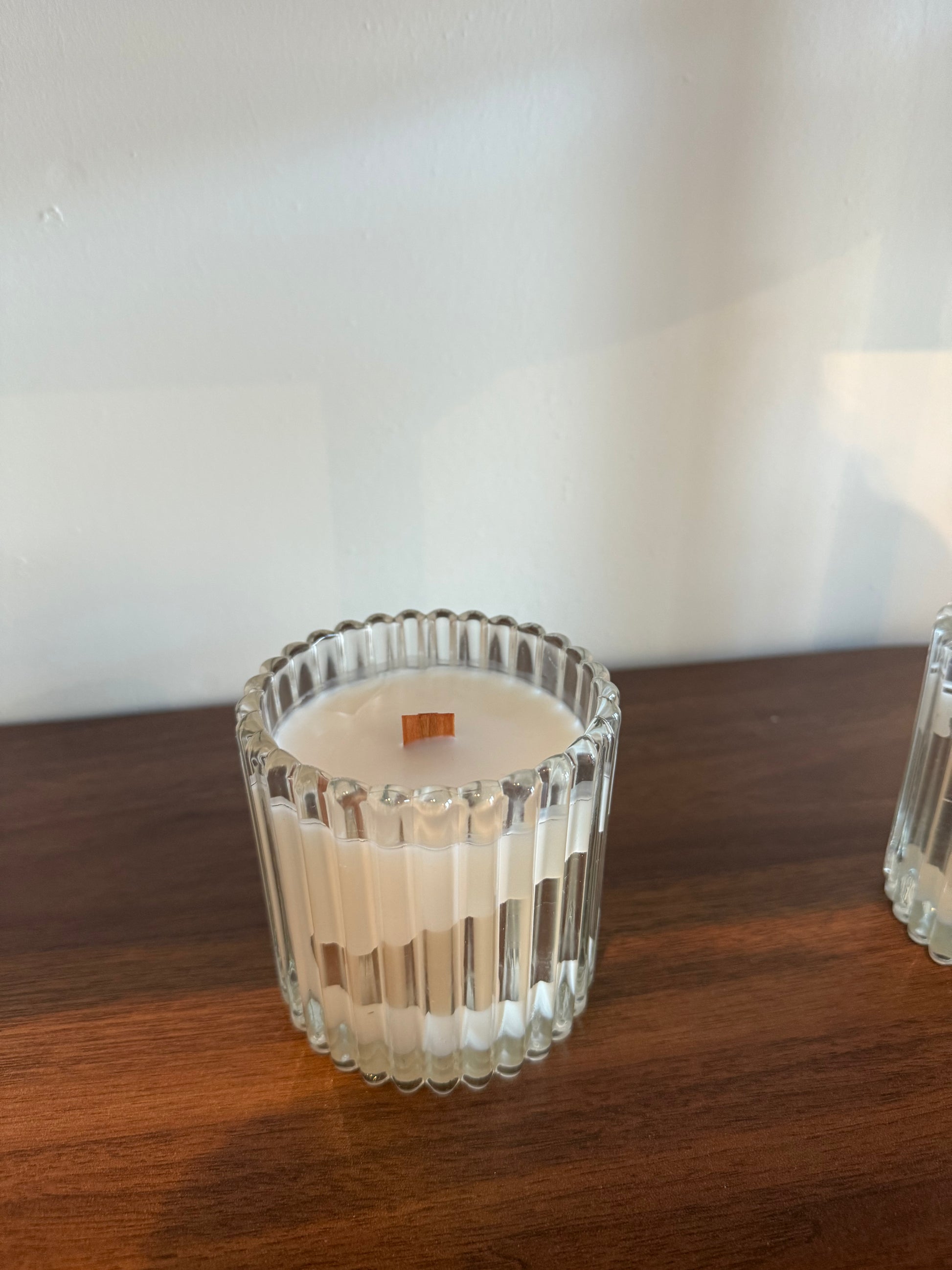 Evening Ritual Ribbed Candle