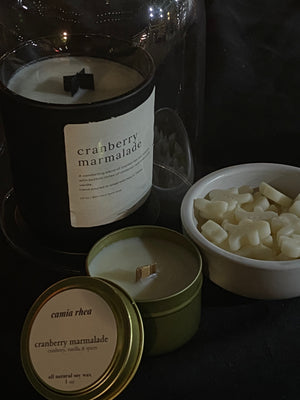 Cranberry Marmalade Travel Candle